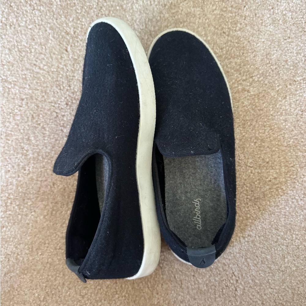 allbirds Black Slip-On Sneakers - Picture 2 of 2